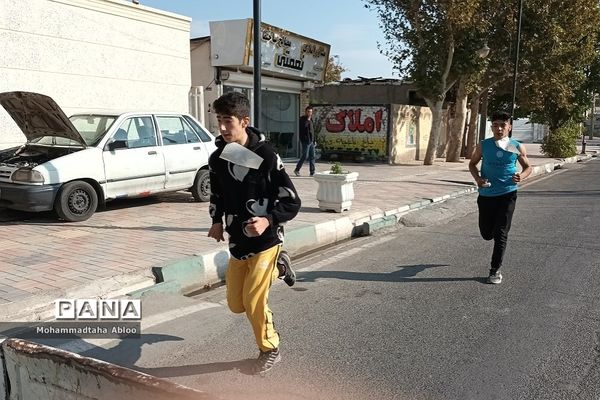 برگزاری مسابقه دو و میدانی در یوسف‌آباد صیرفی شهریار