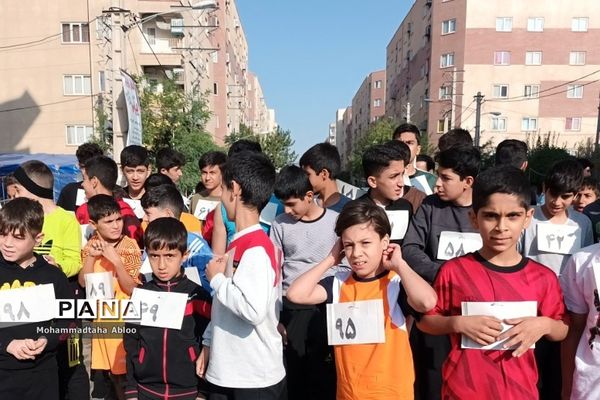 برگزاری مسابقه دو و میدانی در یوسف‌آباد صیرفی شهریار