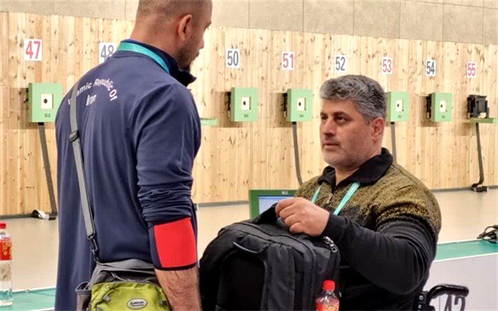 میرشفیعی در تپانچه بادی ۱۰ متر مردان چهاردهم شد
