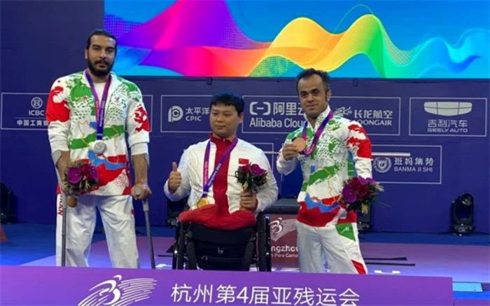 محسن بختیار به مدال نقره پاراوزنه‌برداری آسیا رسید