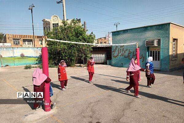 زنگ هفته تربیت بدنی در دبستان ۲۲ بهمن بهبهان
