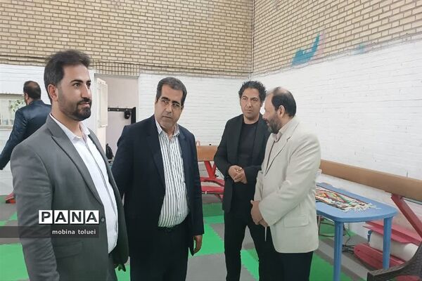 آیین افتتاح خانه ژیمناستیک در شهرستان بهارستان