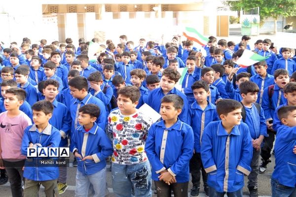 پویش طوفان آب در مدرسه فرهنگیان شوش