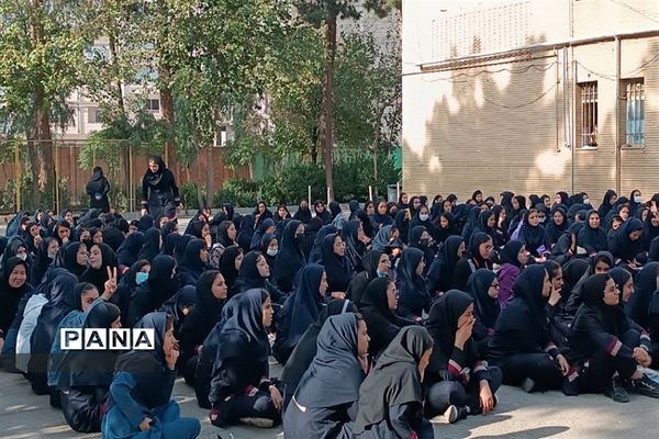 برگزاری المپیاد ورزشی در دبیرستان دخترانه کوثر قرچک