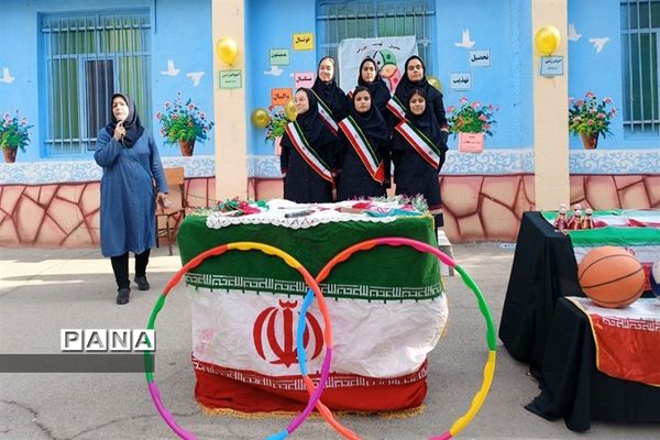 برگزاری المپیاد ورزشی در دبیرستان دخترانه کوثر قرچک