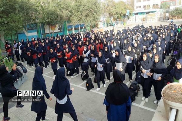 المپیاد ورزشی در مدرسه محراب شهرستان‌قرچک