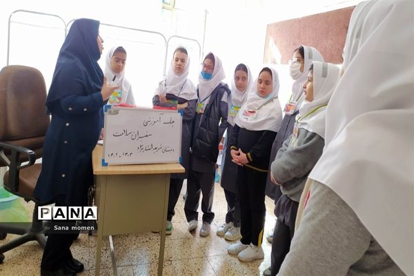 انجام معاینات مقدماتی دانش‌آموزان وشرح وظایف به سفیران سلامت