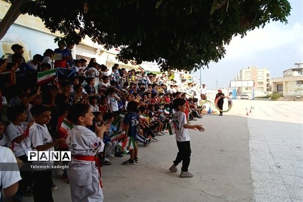 المپیاد ورزشی درون مدرسه‌ای در شهرستان قشم