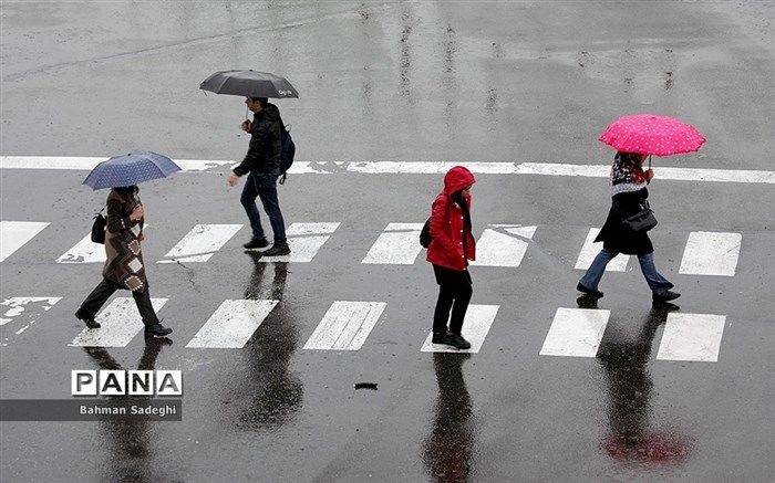 تقویت سامانه بارشی در 19 استان