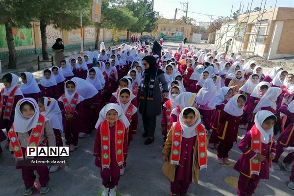 جشن میلاد امام حسن عسکری(ع) در دبستان سمیه شهرستان فاروج