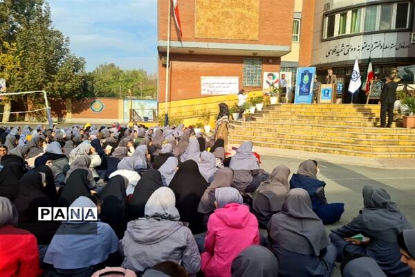 اختتامیه جشنواره بهداشت روان دبیرستان تیمسار فلاحی  ناحیه یک کرج