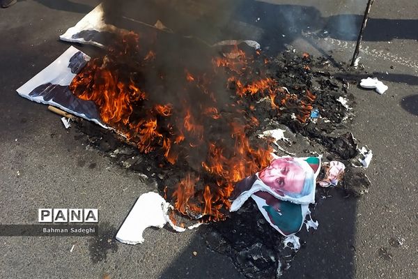 اجتماع دانش‌آموزان درحمایت از کودکان غزه