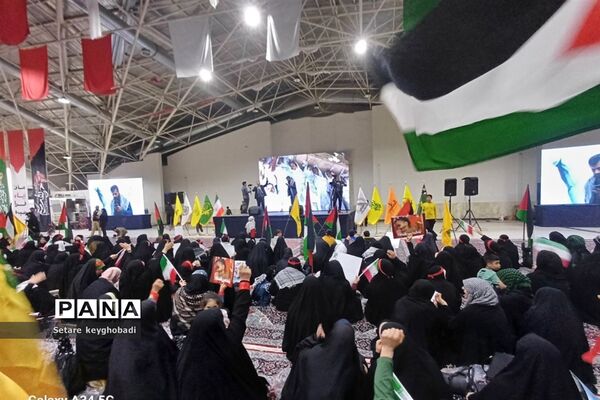 اجتماع مادران و کودکان در محکومیت رژیم کودک‌کش اسرائیل