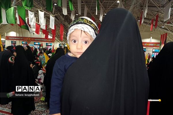 اجتماع مادران و کودکان در محکومیت رژیم کودک‌کش اسرائیل