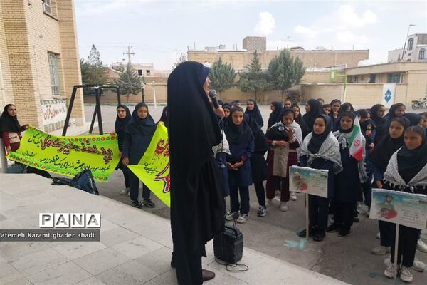 برگزاری مراسم سالگرد شهدای حادثه تروریستی شاهچراغ  (ع) در قادرآباد فارس
