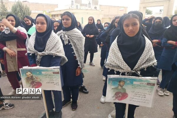 برگزاری مراسم سالگرد شهدای حادثه تروریستی شاهچراغ  (ع) در قادرآباد فارس