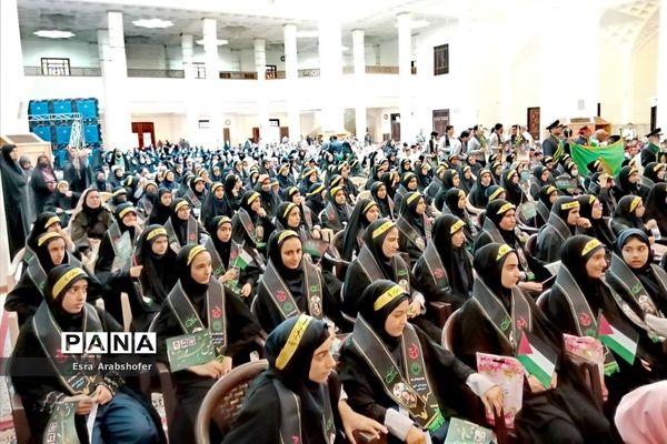 اولین سالگرد شهدای دانش‌آموز حادثه تروریستی حرم مطهر شاهچراغ(ع)