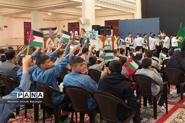 بزرگداشت شهدای دانش‌آموز حادثه تروریستی حرم مطهر احمد بن موسی (ع)