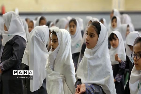 مراسم پیوند مدرسه و مسجد دبستان حاجیه خانم نوری ملارد