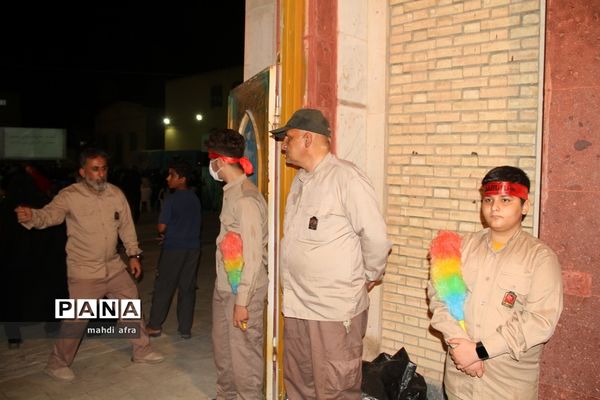 برگزاری چهلمین یادواره شهدای دانش‌آموز مدرسه پیروز بهبهان