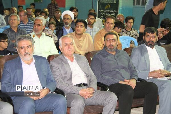 برگزاری چهلمین یادواره شهدای دانش‌آموز مدرسه پیروز بهبهان