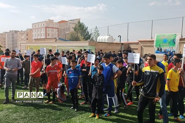 افتتاحیه المپیاد ورزشی در دبیرستان استعدادهای درخشان شهید بهشتی