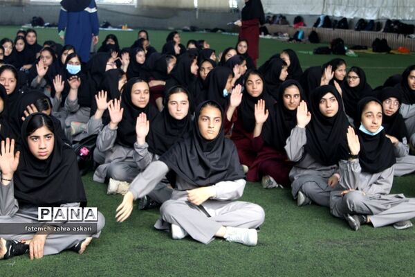 افتتاح المپیاد ورزشی دبیرستان مائده گلوگاه