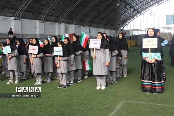 افتتاح المپیاد ورزشی دبیرستان مائده گلوگاه