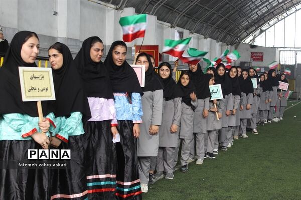 افتتاح المپیاد ورزشی دبیرستان مائده گلوگاه