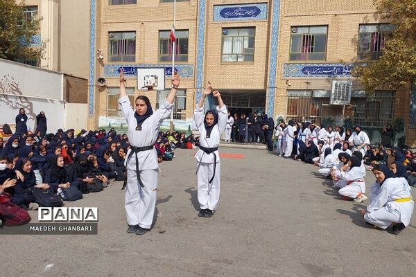 برگزاری سراسری المپیاد ورزشی در تمامی مدارس دخترانه شهرستان‌پردیس