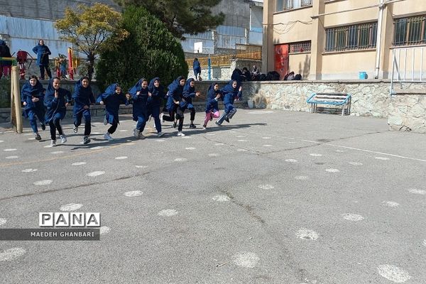 برگزاری سراسری المپیاد ورزشی در تمامی مدارس دخترانه شهرستان‌پردیس