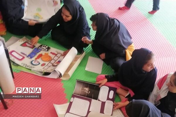 نمایشگاه دست‌سازه‌های ورزشی دانش‌آموز شهرستان پردیس