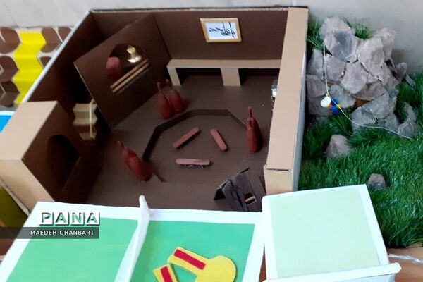نمایشگاه دست‌سازه‌های ورزشی دانش‌آموز شهرستان پردیس