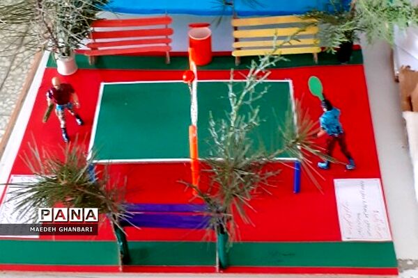 نمایشگاه دست‌سازه‌های ورزشی دانش‌آموز شهرستان پردیس
