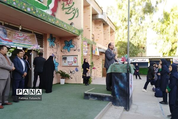 گرامیداشت هفته پدافندغیر عامل در دبیرستان حاج علی اکبر گراشی ناحیه 3