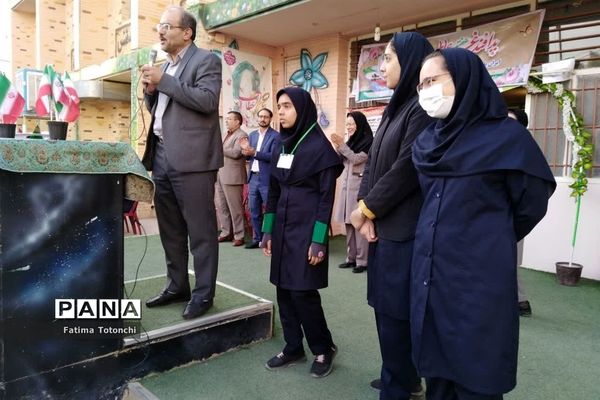 گرامیداشت هفته پدافندغیر عامل در دبیرستان حاج علی اکبر گراشی ناحیه 3