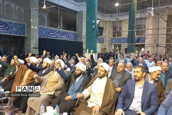مراسم تکریم و معارفه امام جمعه شهرک واوان درشهرستان‌ اسلامشهر