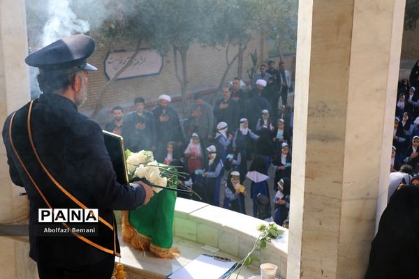 اجرای مراسم آیینی «سلام بر کریمان» در مدارس قم