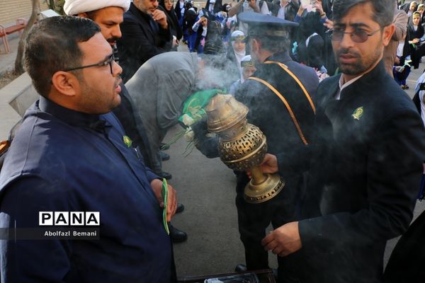 اجرای مراسم آیینی «سلام بر کریمان» در مدارس قم