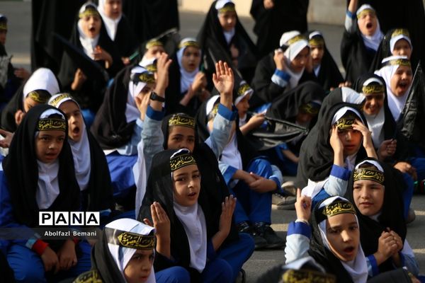 اجرای مراسم آیینی «سلام بر کریمان» در مدارس قم