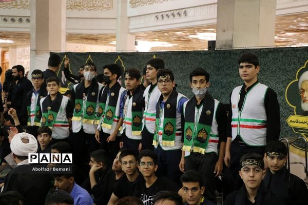اجتماع نوجوانان فاطمی «از قم تا قدس» در حرم حضرت معصومه(س)