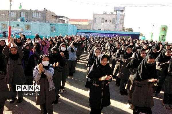 برگزاری ولادت امام حسن عسکری (ع)  در دبیرستان نمونه دولتی اندیشه شهرستان کاشمر