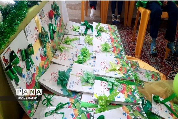 جشن قرآن  دانش‌آموزان  کلاس اولی دبستان سرافراز ناحیه ۷ در مشهد