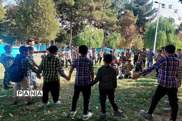 برگزاری دهمین اردوی یک‌روزه دهه هشتادی‌ها در بوستان ۱۵ خرداد شهرستان‌ورامین