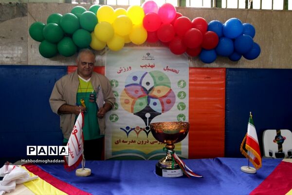 افتتاحیه المپیادورزشی درون مدرسه‌ای دبستان پسرانه علوی منطقه ۱۳