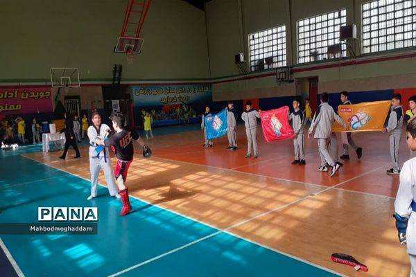 افتتاحیه المپیادورزشی درون مدرسه‌ای دبستان پسرانه علوی منطقه ۱۳