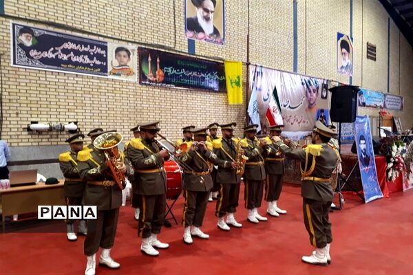 پنجمین یادواره شهید خردسال محمد طاها اقدامی در شهرستان میمه