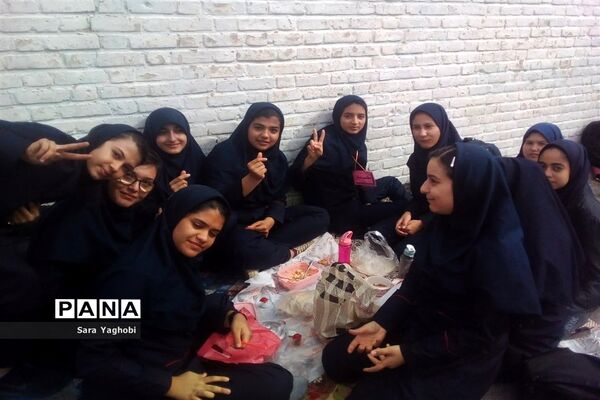 جشنواره غذای سالم در مدرسه عارفه شهر اراک