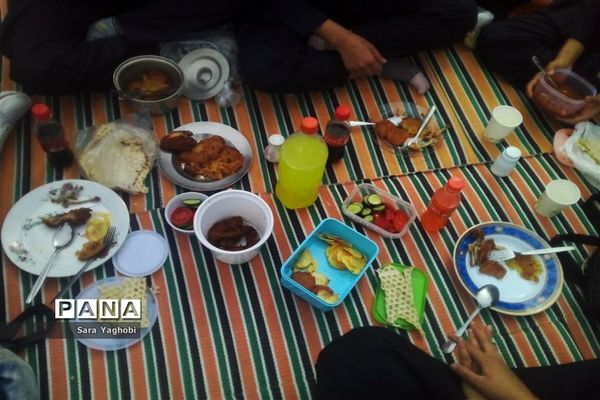 جشنواره غذای سالم در مدرسه عارفه شهر اراک