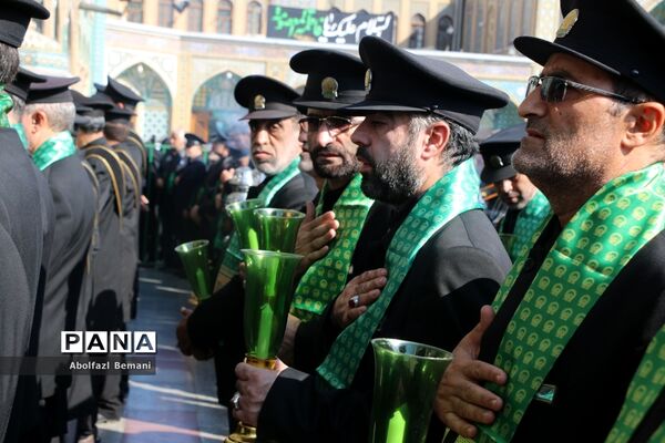 دسته عزاداری خادمان آستان مقدس حضرت معصومه(س)